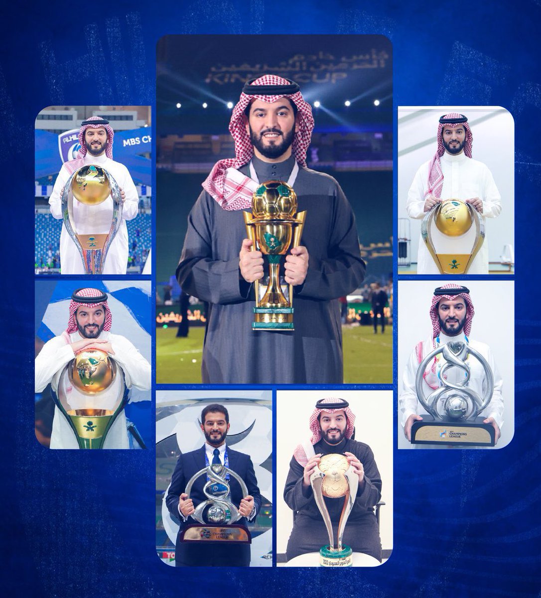 🔹الهلال حقق 5 دوري من آخر 7 نُسخ
🔹 بطل القارة مرتين من آخر 4 نُسخ
🔹 حقق هاتريك دوري 2022/2019
🔹الهلال لم ينزل عن الثالث من 2007
🔹 ثلاثيتين في آخر 3 سنوات
🔹لعب بالمونديال 3 من آخر 4 نسخ
🔹حقق وصافة العالم🥈

وخرج من الفترة بلا ديون ..اسأل عن كل شيء، الا عن استحقاق الهلال🔵⚪️