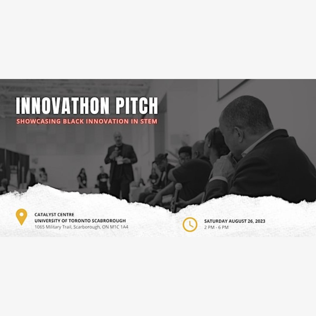 As part of @Nobellum_E’s 2023 Innovathon Pitch at <a href="/UTSC/">University of Toronto Scarborough</a> on Aug. 26th, both <a href="/BKRCapital/">BKR Capital</a>’s Lise Birikundavyi and Isaac Olowolafe will be involved!