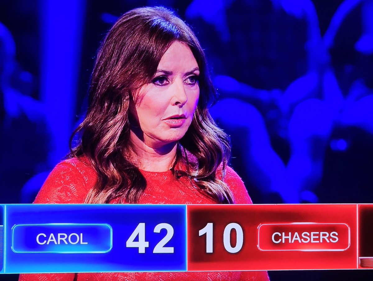 philwithy69's tweet image. #BeatTheChasers #BeatTheChasersCelebrity 
"Carol - the Dunlop 65 ball was invented for what sport?"
Carol Vorderman "Formula 1"
Bradley "Golf" 🤣🤣🤣🤣🤣🤣