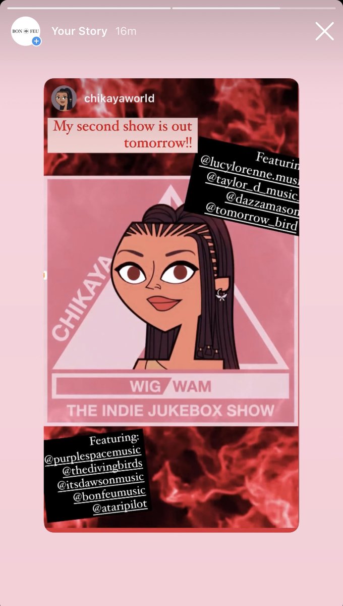 bon_feu_music's tweet photo. Thanks to @chikayaworld at @Radio_WIGWAM for spinning ‘Strange Place’ - tune in tomorrow! 🎶 #bonfeumusic #strangeplace #newmusic #radiowigwam https://t.co/1mXIAekhS5
