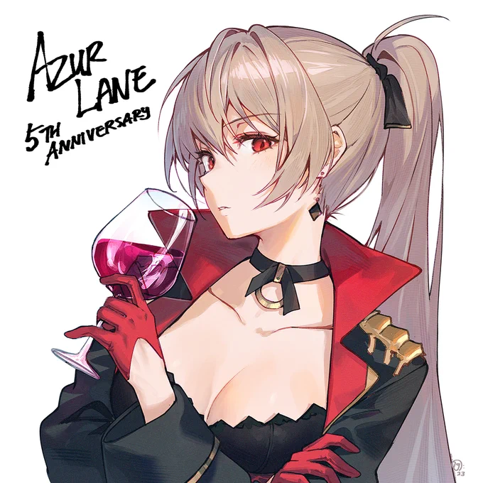 Happy 5 years!!!!! #AzurLane #Yostar #AzurLane5thAnniv 