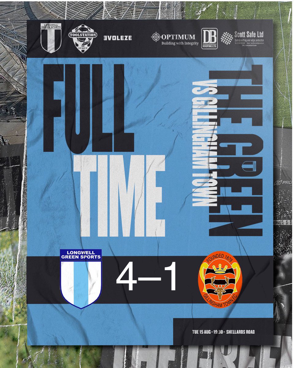 Full Time Result

🔵⚪️ 4 - 1 <a href="/GillTownFC/">Gillingham Town FC 🧡🖤⚽️</a> 

⚽️⚽️ x Passco
⚽️⚽️ x Oswin

<a href="/swsportsnews/">South West Sports News</a>