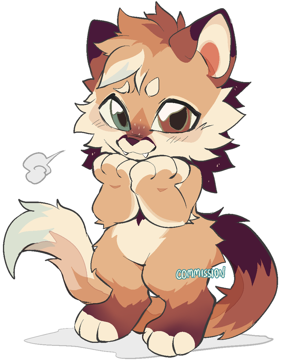 Luckandy_'s tweet photo. fluffy commissions https://t.co/2Uo9RUKXpZ