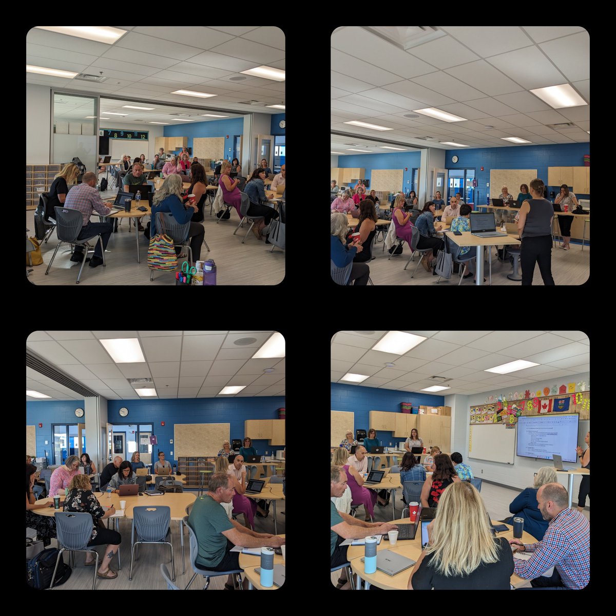 Great way to get into the school year with curriculum leaders collaboration at Charlotte Small School. It's going to be a great year! <a href="/WildRoseSchools/">Wild Rose School Div</a> <a href="/ter_reid/">Terri Reid</a>