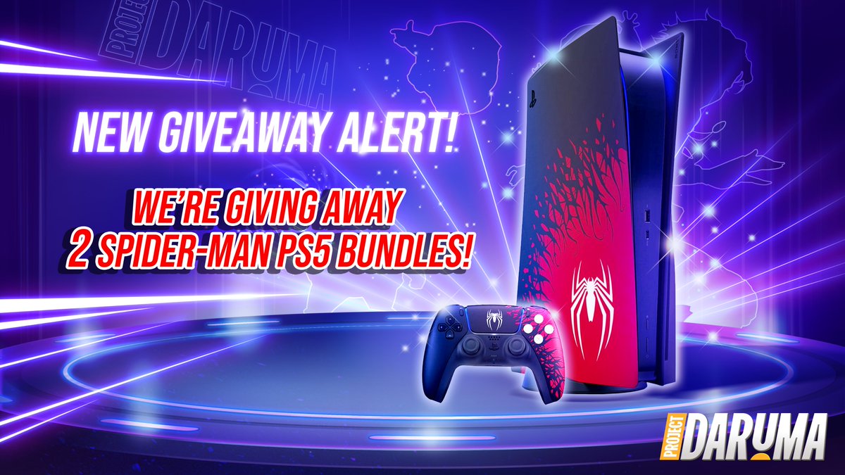 projectdaruma's tweet photo. 🚨 2x PS5 GIVEAWAY 🚨

We are giving away TWO Play Station Five’s!

To Enter:

1️⃣ Like + RT
2️⃣ React in the Discord to PS5 Giveaway (required) 👇

https://t.co/scprptHQcc https://t.co/dtp7hTMsEO