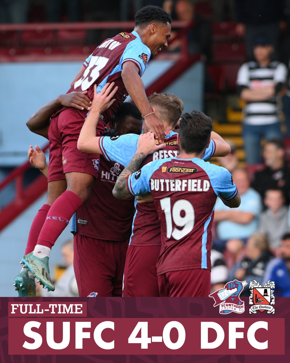 ⚽️ FULL-TIME

A SUPERB WIN UNDER THE LIGHTS! A brace from Danny Whitehall and a first of the season from Alfie Beestin and Dion Sembie-Ferris gives the United a first home victory of the season.

The Iron are three unbeaten at the start of a season for the first time since 2017.