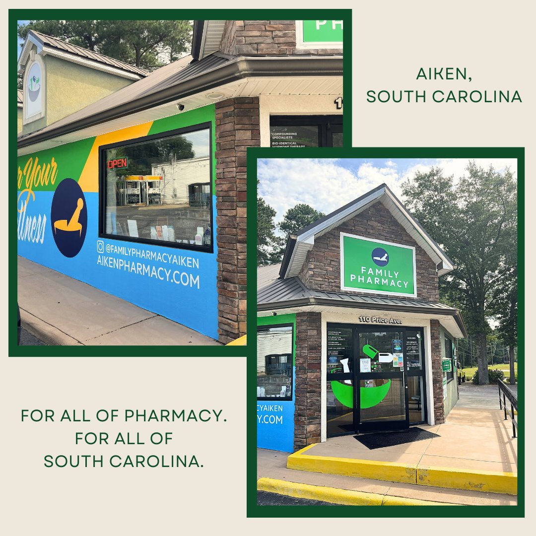 yourSCPhA's tweet image. Check out our #CEOontheGO! Brian Clark had the opportunity to visit with Stuart and Brandi Johnson, and Board Member, Emily Russell, from Family Pharmacy in Aiken, SC! Thank you for having us! #ForAllofPharmacy #ForAllofSouthCarolina

.

.

.

#IndepentPharmacy #FamilyPharmacy