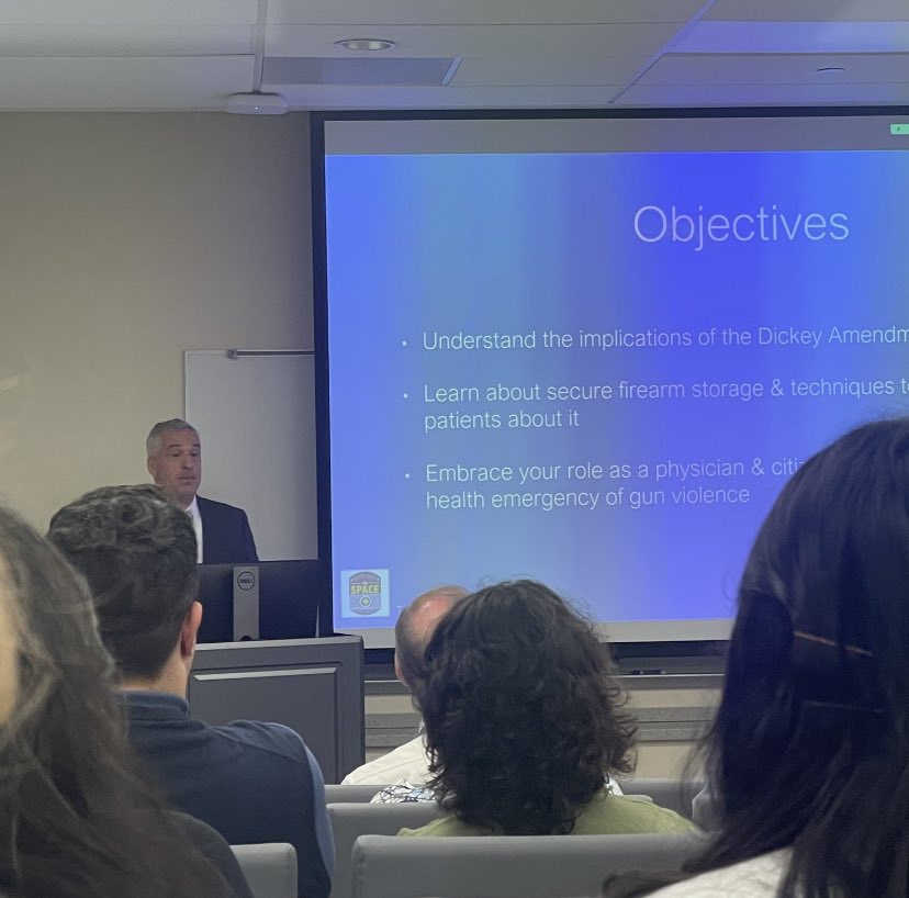 ETSshow's tweet photo. It was a true honor to present the 2023 Dr. Mary Ellen Riegel Grand Rounds today @URMC_DeptMed 

The room was full, the zoom was packed, we covered some critical material today!

“Things I Didn’t Learn In Training About Firearms”

5/6 https://t.co/51v4oRHRx1