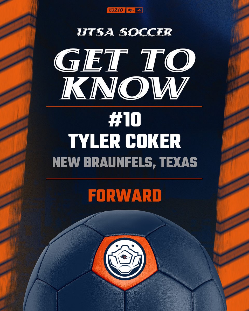 UTSAWSOC's tweet photo. Get to know our 2023 Roadrunners!

Meet freshman forward Tyler Coker!

#BirdsUp🤙 | #UTSADNA https://t.co/YqZeYQjxSo