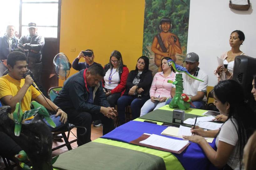 mirabal_yamilet's tweet photo. #Hoy hemos instalado el comité de Ferias del 99 Aniversario de nuestra joven ciudad de Puerto Ayacucho, queremos que esta celebración que además es la antesala a nuestro Centenario sea una demostración de organización, de unidad y amor. 
Vamos Rumbo al Centenario. https://t.co/YaAKUN9mBQ