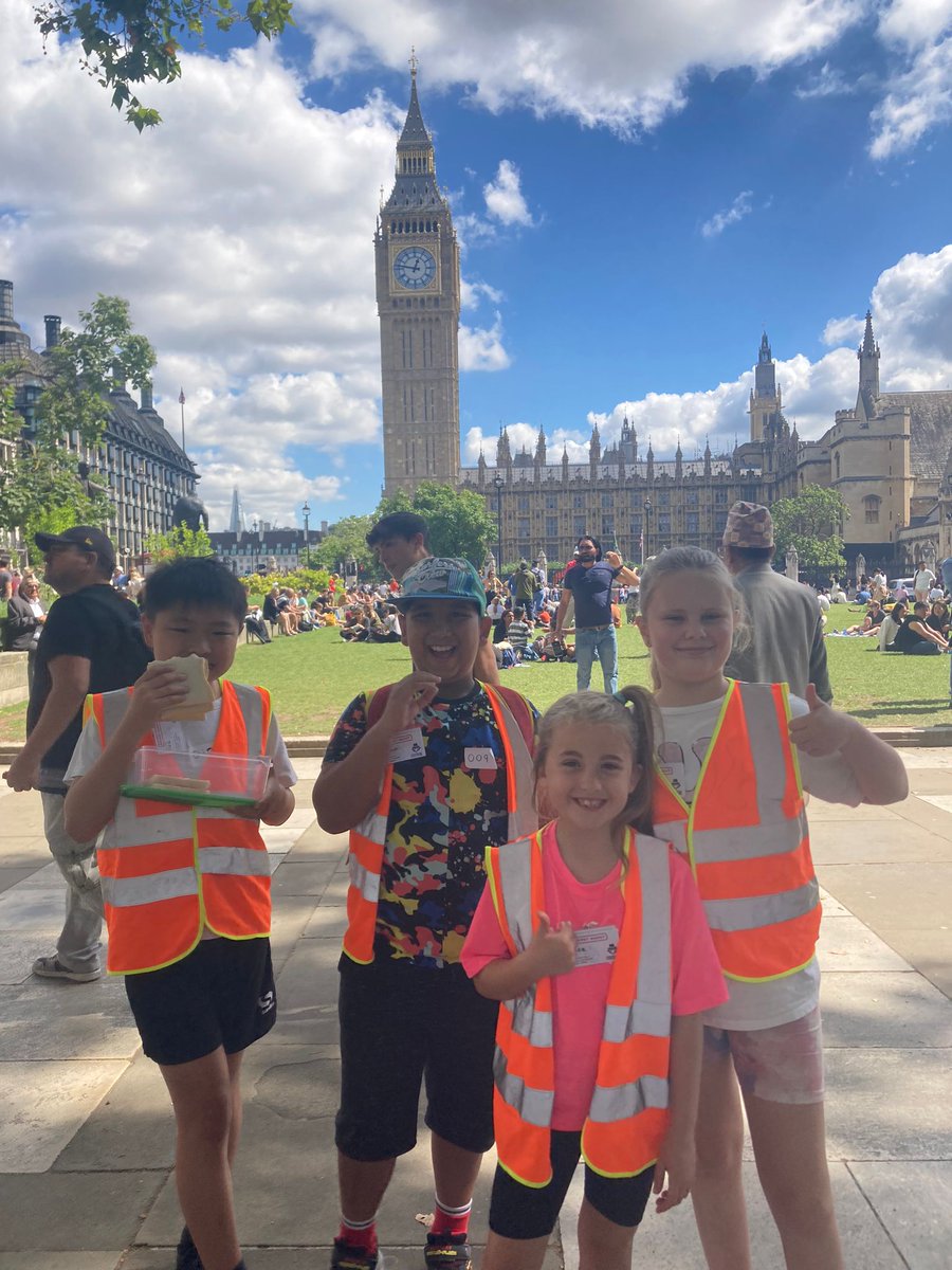 Couldn't have asked for a better setting for day 2 of our HAF club. Huge shout out to Action for Bow <a href="/Bromley_by_Bow/">BromleybyBow Centre</a> and <a href="/EastEnd_CF/">East End Community Foundation</a> for making it possible #HAF #summer #westminster