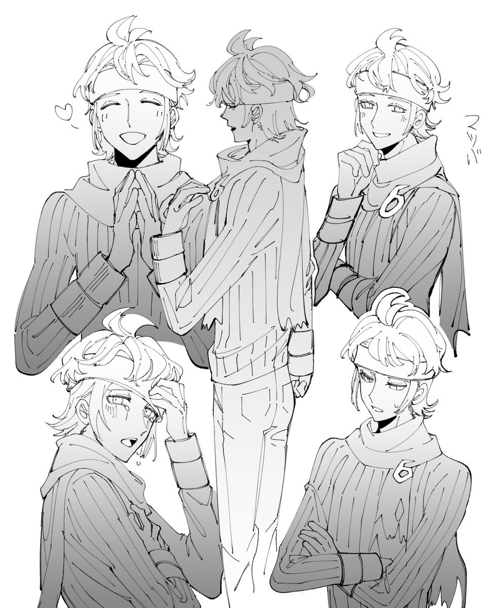 マツバ(表情練習 