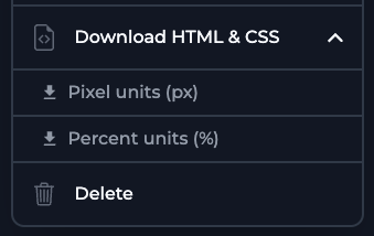 yoavikadosh's tweet image. New GradientArt feature - percentage-based code output!
You can now convert the generated code from pixels to percentages, making the gradient infinitely scalable.
gra.dient.art