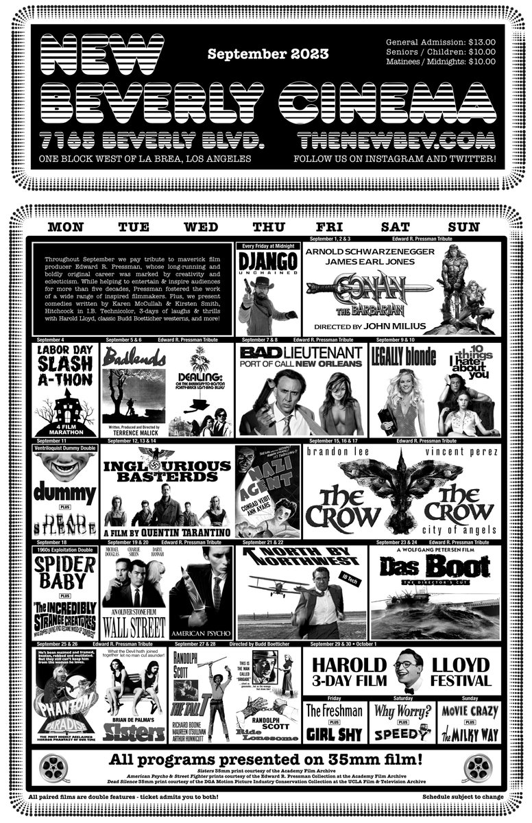 New Beverly Cinema tweet media