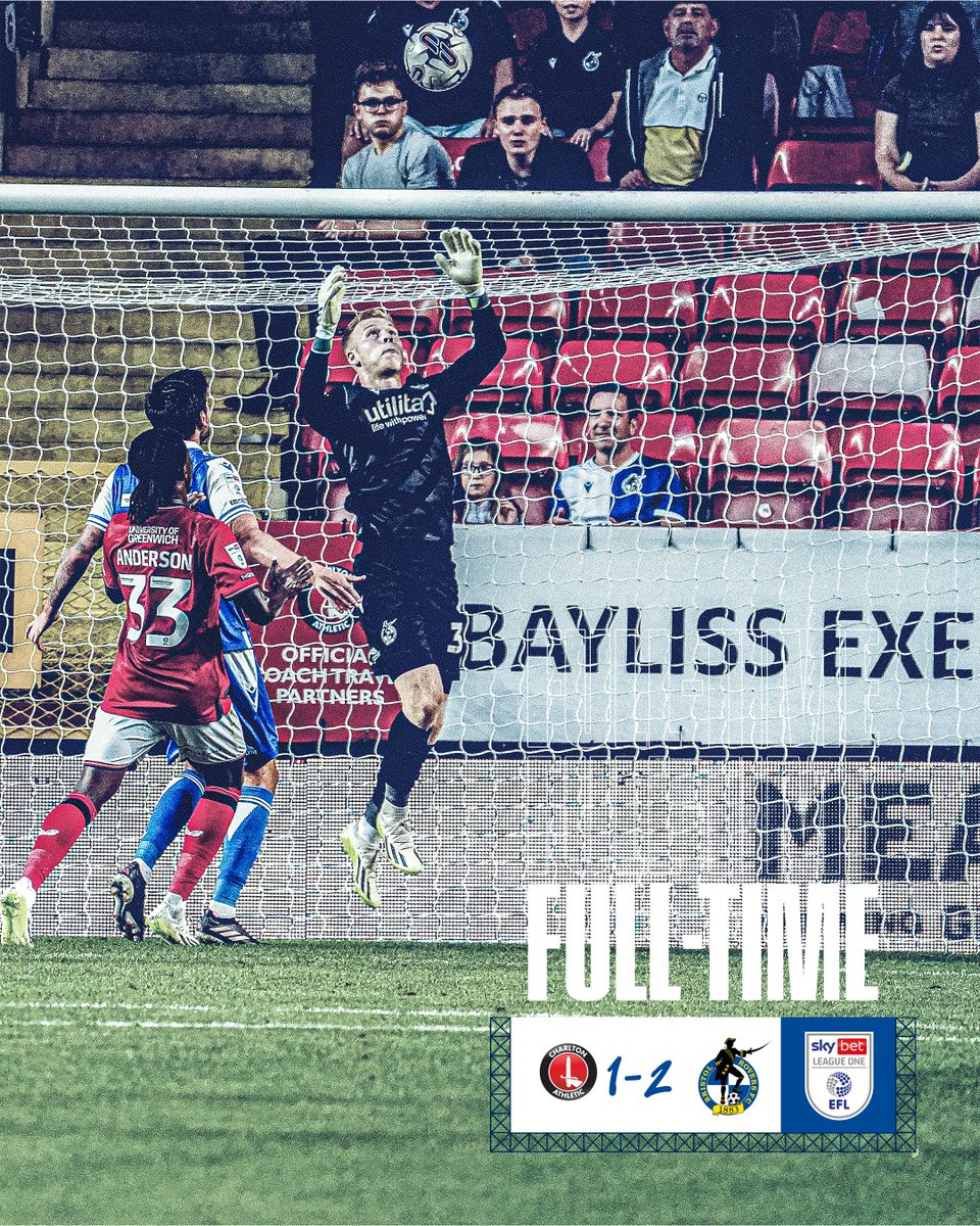 Official_BRFC's tweet photo. FT - WHAT AN ENDING!!!

#Charlton 1-2 #Rovers | #BristolRovers https://t.co/NdDU6YDN0G