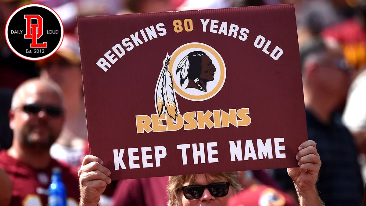DailyLoud's tweet photo. BREAKING: Native American group demands Washington Commanders to reinstate “Redskins” name. https://t.co/p6MacAHXbR