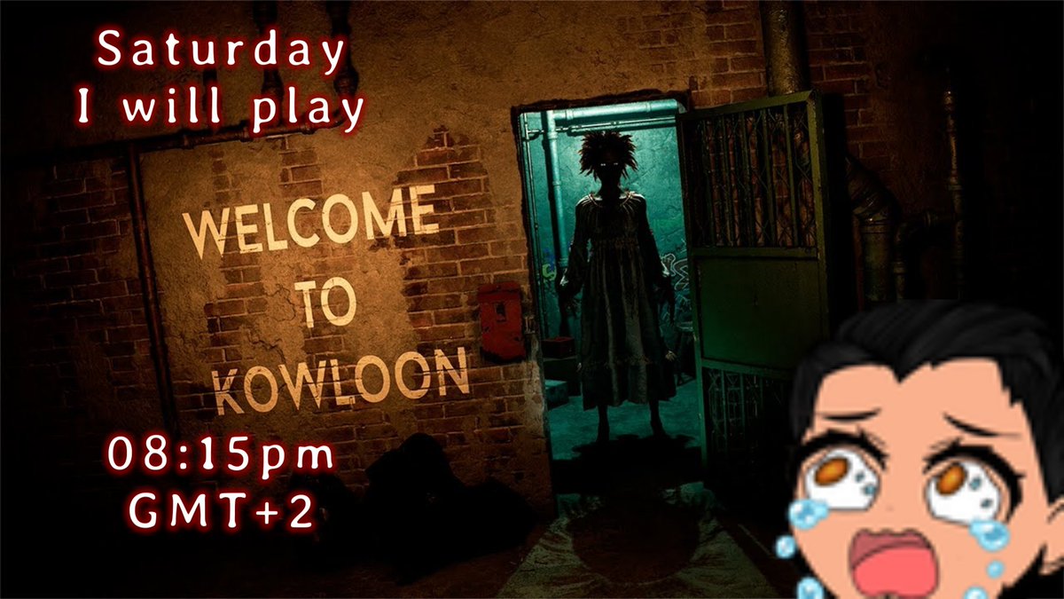 SpartanDB9's tweet photo. oh nyo! I will play Welcome to Kowloon! super scary! (T~T) in Saturday 08:15PM GMT+2 in Twitch! welcome to watch if you want see me panic.. oof https://t.co/ZP9hPPG1Gm https://t.co/Lnkod7EvqG