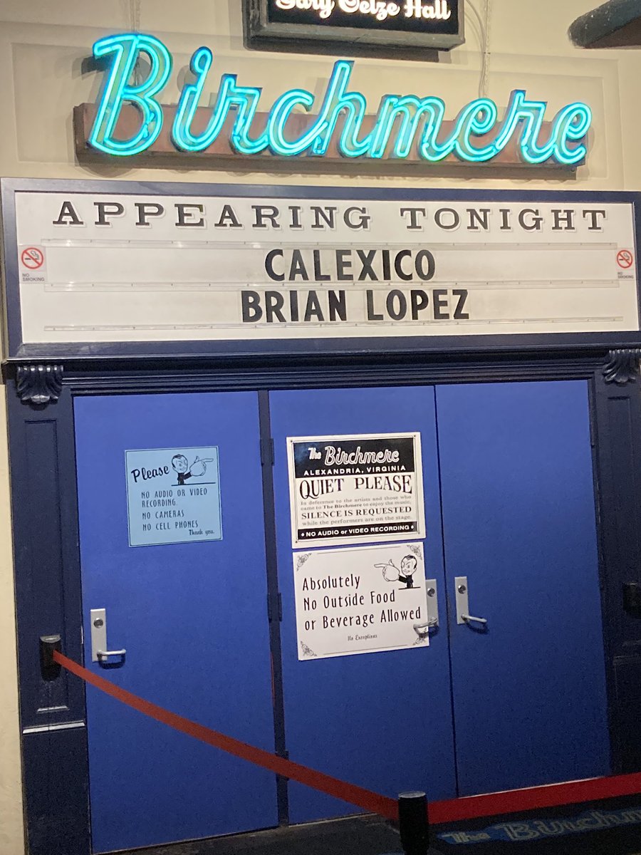 Show tonight! @casadecalexico @thebirchmere