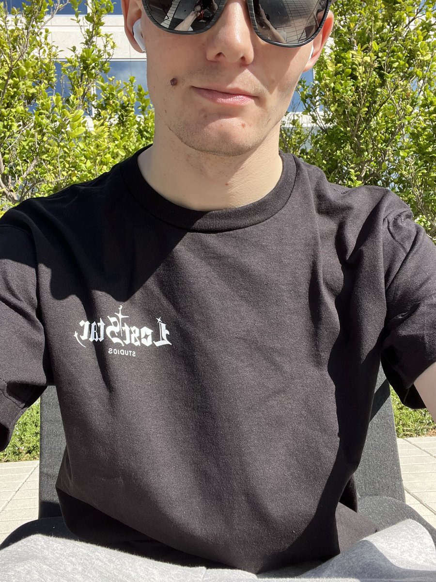 Drewspark's tweet photo. Support Jimmy and Co and buy a T. Clean design and it fits super well, big vouch 😎 https://t.co/MApYF5Ov0c