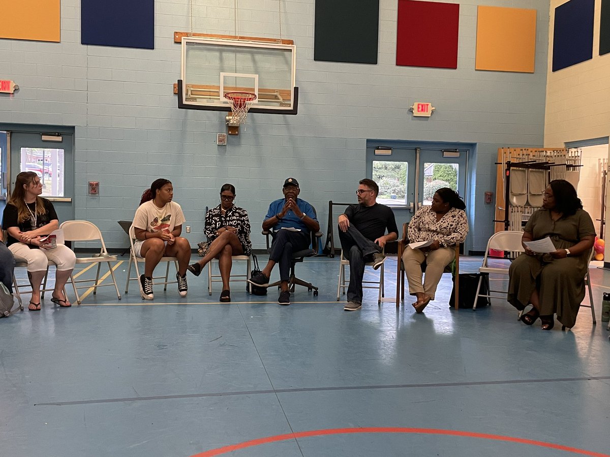 BrendanFetters's tweet photo. Impactful screening of ‘The Best of Enemies’ and post viewing discussion with the charette leader himself Mr. Bill Riddick this evening. Shout-out to @Equity4Wake for putting this collaborative event with district peers on tonight. https://t.co/151pQPvQxn