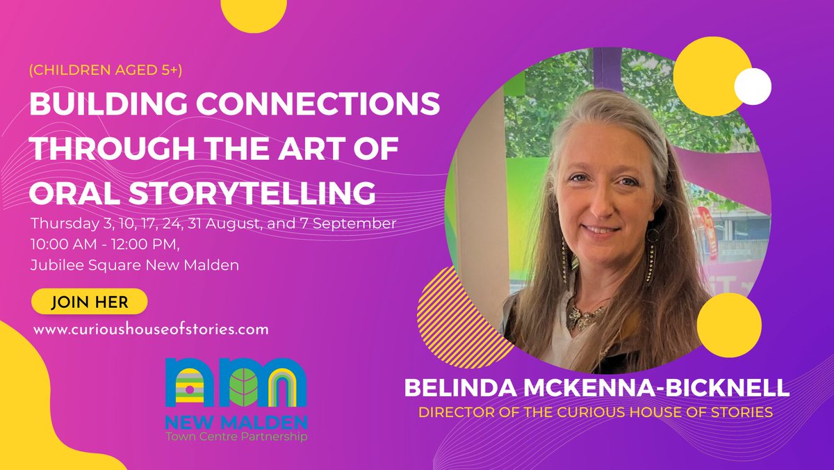 Join Us for Enchanting Storytelling at Jubilee Square! 📷New hours! 10:00 AM - 12:00 PM!
The atmosphere is filled with magic as Belinda Storyteller weaves captivating tales that brought smiles to both kids and adults.
More info here -> shorturl.at/oHQU9