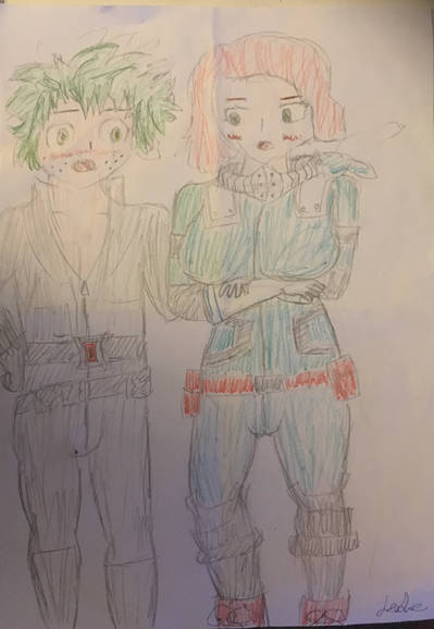 JadeSpecter's tweet image. Marvel Heroine Academia part 1 :
The 3 main characters of My Hero Academia swap with some marvel heroines, I wonder if the boys will still be able to stay top of the class with these new bodies! 
#bodyswap