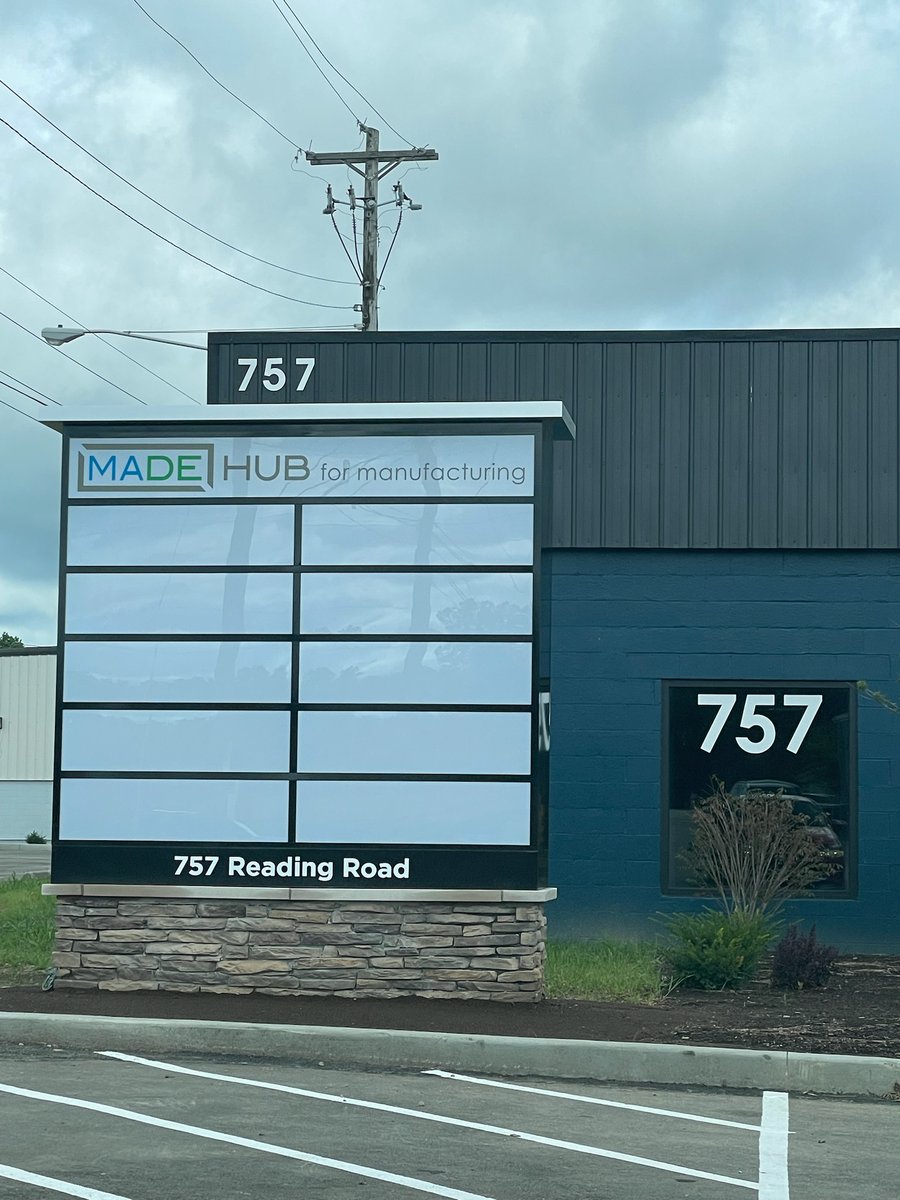 madecdc's tweet photo. Thank you to Councilmember Josh Styrcula for visiting the manufacturing hub today! @RootedGrounds is one of the 7 local manufacturers at the site.
For more information, visit https://t.co/EYOjQCZwpr or give us a call at 513-336-0125. https://t.co/t1r4AABoCB