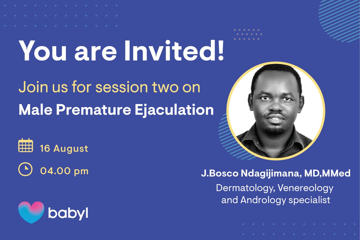 Ndagijimana J.Bosco, MD tweet media