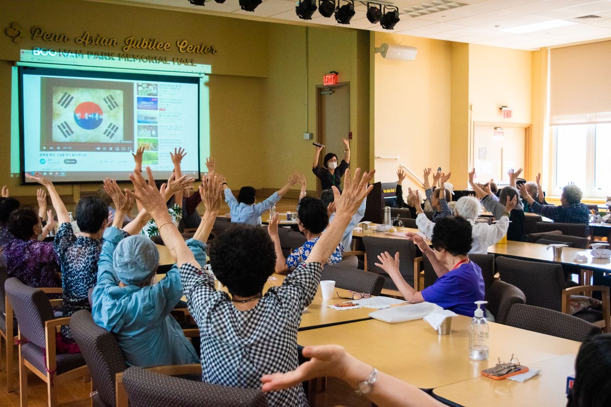 Today at Jubilee Center, our seniors celebrated National Liberation Day of Korea. 

To remember and celebrate the liberation, our seniors and Jubilee staff members sang the Korean National Anthem and shouted together, "대한독립 만세"(Long live Korean Independence) in Korean.