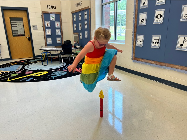 DacusvilleElem's tweet photo. Jack be nimble. Jack be quick. Jack jump over the candle stick! In music we are learning names and playing a steady beat with this fun nursery rhyme. #dacusvillegrown https://t.co/6jo4h6KYzM