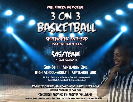 Register now! Last day to register is next Friday 🗓️ 

Celebrate the man who inspired Starks Academy 💯🏀 northlandhoops.com