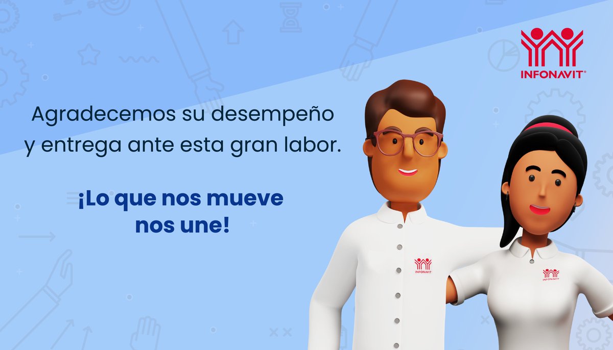Infonavit's tweet photo. Lo que nos mueve es la pasión, lo que nos une es el compromiso. ¡Feliz Día del Trabajador Infonavit! https://t.co/sJWjQCBr1S