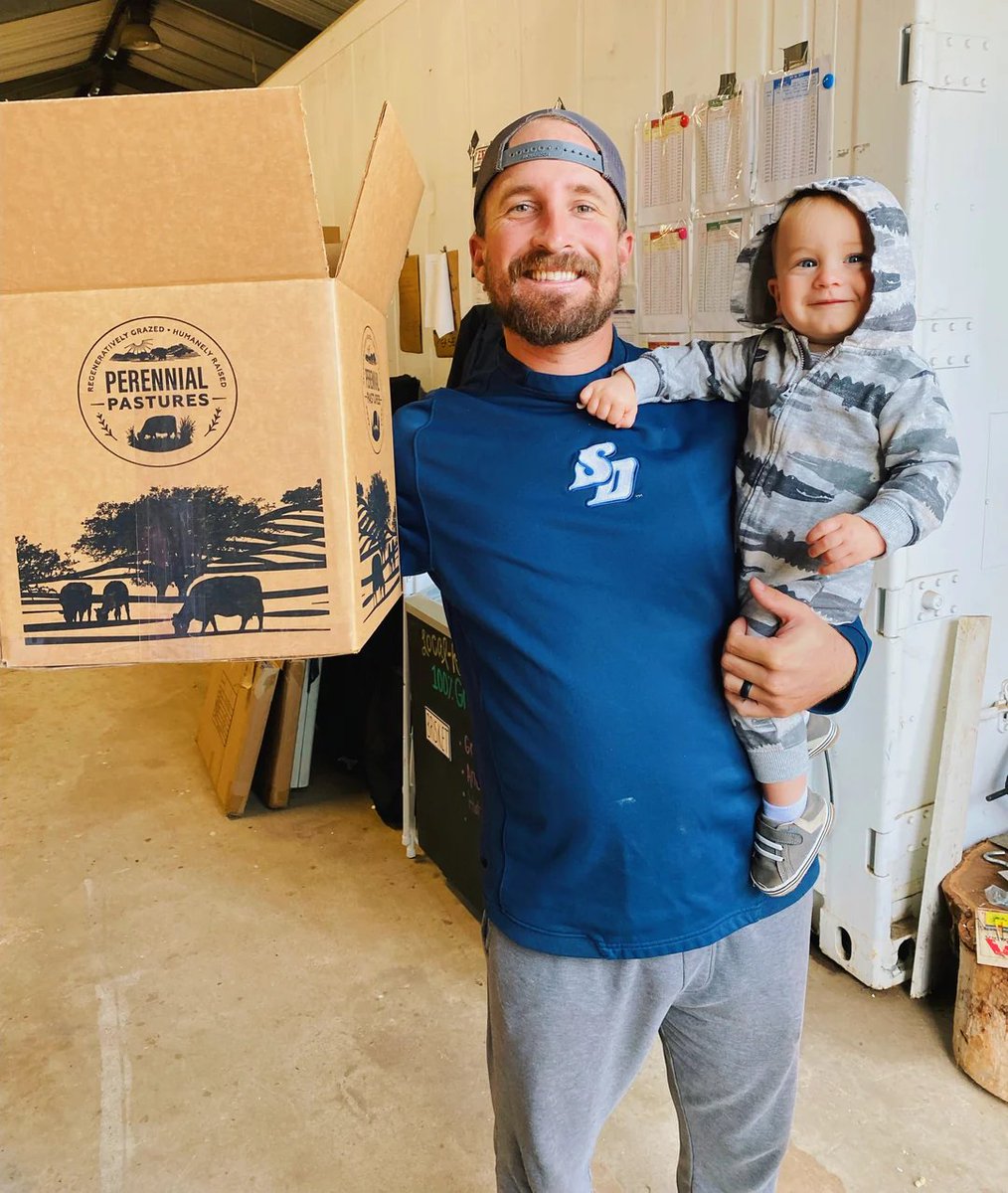 regenranching's tweet image. The Big 4 Industrial Meat Packers control 85% of the beef, pork, and poultry on the market.

Does that seem normal to you?

How about supporting a young first-time rancher treating his animals the right way: