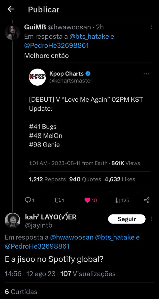 tododiaarmy's tweet photo. ela debutando melhor que ele em ambos se eu fosse army eu nem perguntava https://t.co/RBsviiIXSf