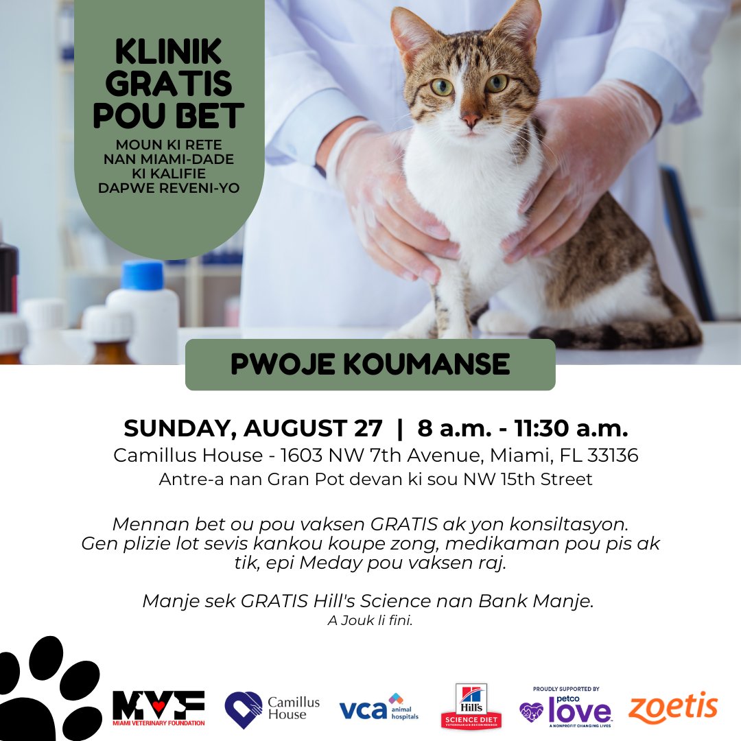 MiamiVetFoundation tweet media