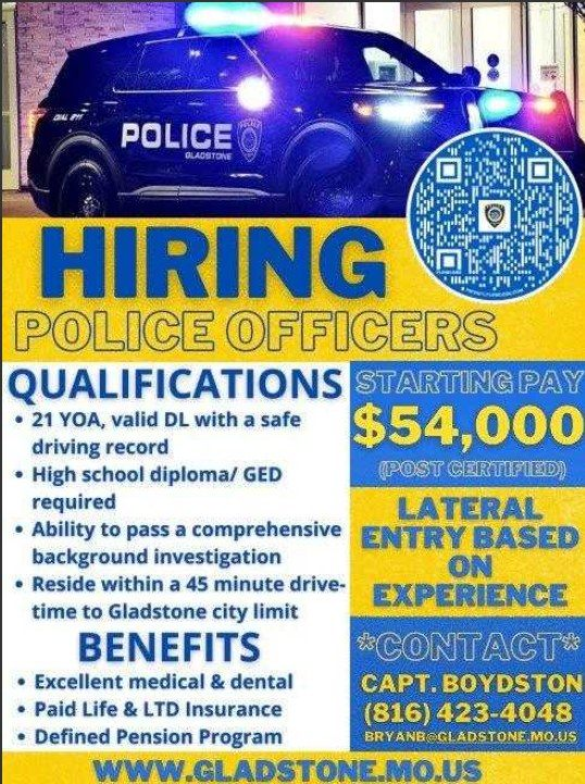 Gladstone MO Police tweet media