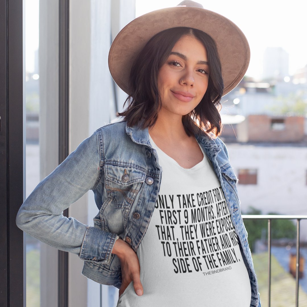 Good morning... is it Friday yet?😫😮‍💨
.
.👕 available in several colors at thebndbrand.com 
.
.
 .
.
.
.
.
.
#facebook #instagram #pregnancyflow #babyimtired #mommyandme #thebndbrand