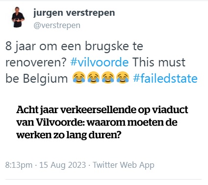 implosionblue's tweet photo. Toch opmerkelijk dat de kennis van de Vlaamse bevoegdheden beperkt is bij de #deugvlaempjes. https://t.co/F54VAmx2dl