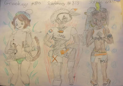 JadeSpecter's tweet image. Assorted Pokemon Body Swaps
#bodyswap