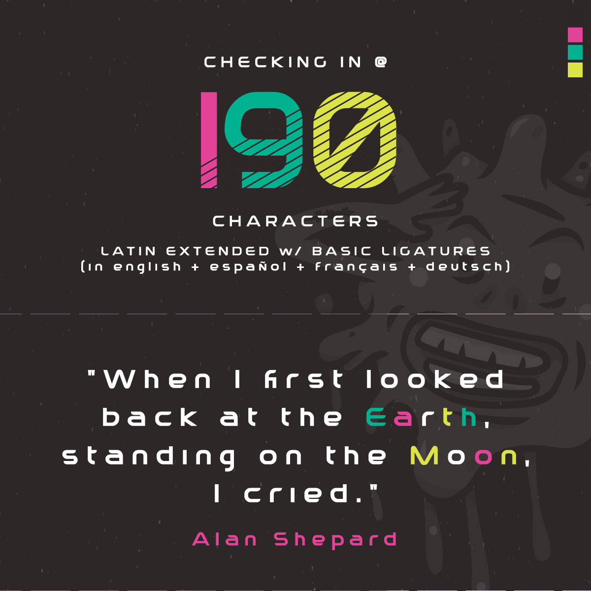 mgmuranaka's tweet photo. Sebastopol - FREE space inspired font! Great for logos, posters - any design you're ready to blast out of this world. Download free from my website https://t.co/oM4U21LMJg

#fonts #freefonts https://t.co/IMZmgNU8c9