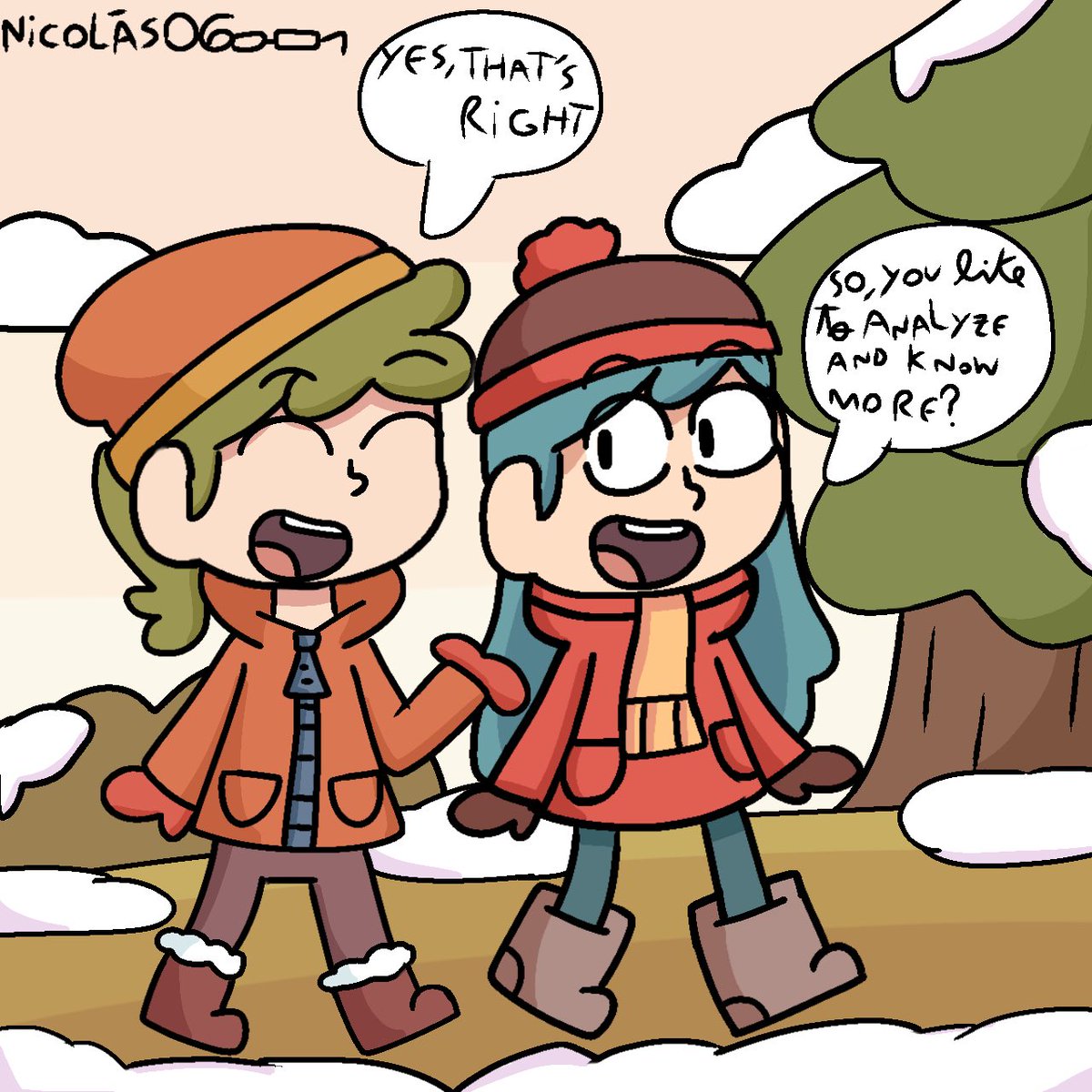 Nicolas05886709's tweet photo. Hilda and fiona talking :D #Hilda #Hildafanart #hildatheseries #Oc #ocart https://t.co/qDyRSf6NCO