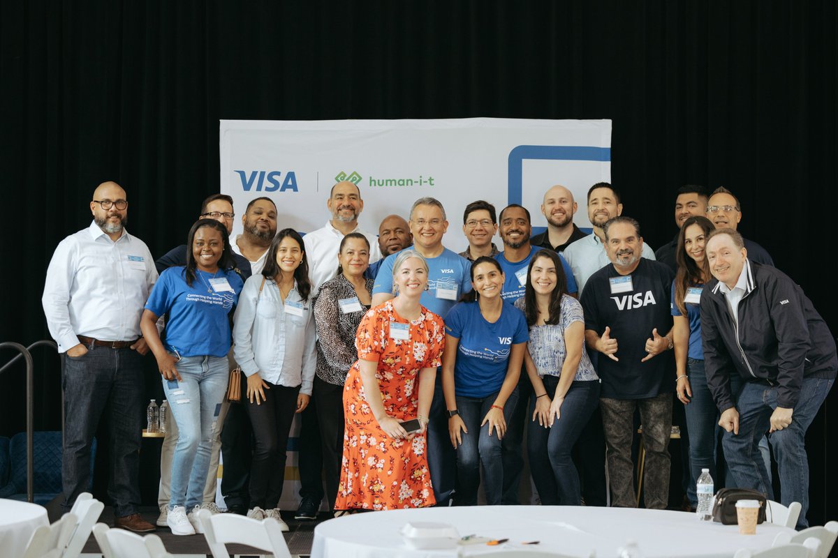 aepolo's tweet photo. I had the privilege to participate in the kick-off event of @Visa’s Digital Empowerment Program in partnership with @human_i_t &amp; @BranchesFL  that will provide 1,000 students and SMB owners in the Miami with a laptop, foundational digital skills and financial literacy training. https://t.co/iKJb2n8944