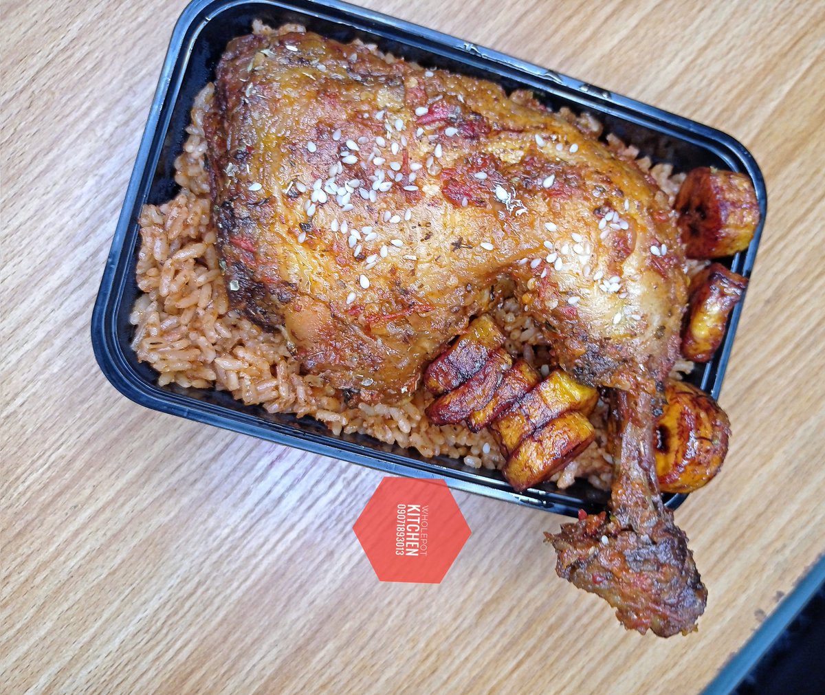 enalicious__'s tweet photo. One of your mutuals owe you this delicacy😍
A few lunch packs of Jollof Rice available tomorrow. As seen, #4,000

Kindly DM or WhatsApp https://t.co/XPHcqjLknk to order https://t.co/3hBiaM96cE