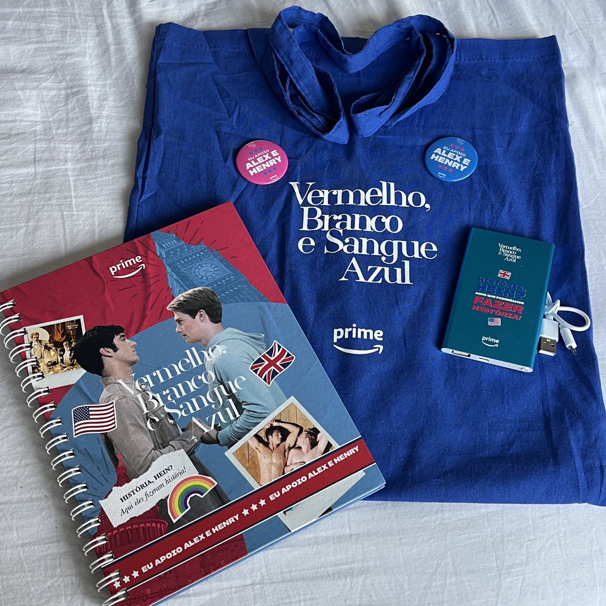 Vermelho, Branco & Sangue Azul Brasil tweet media