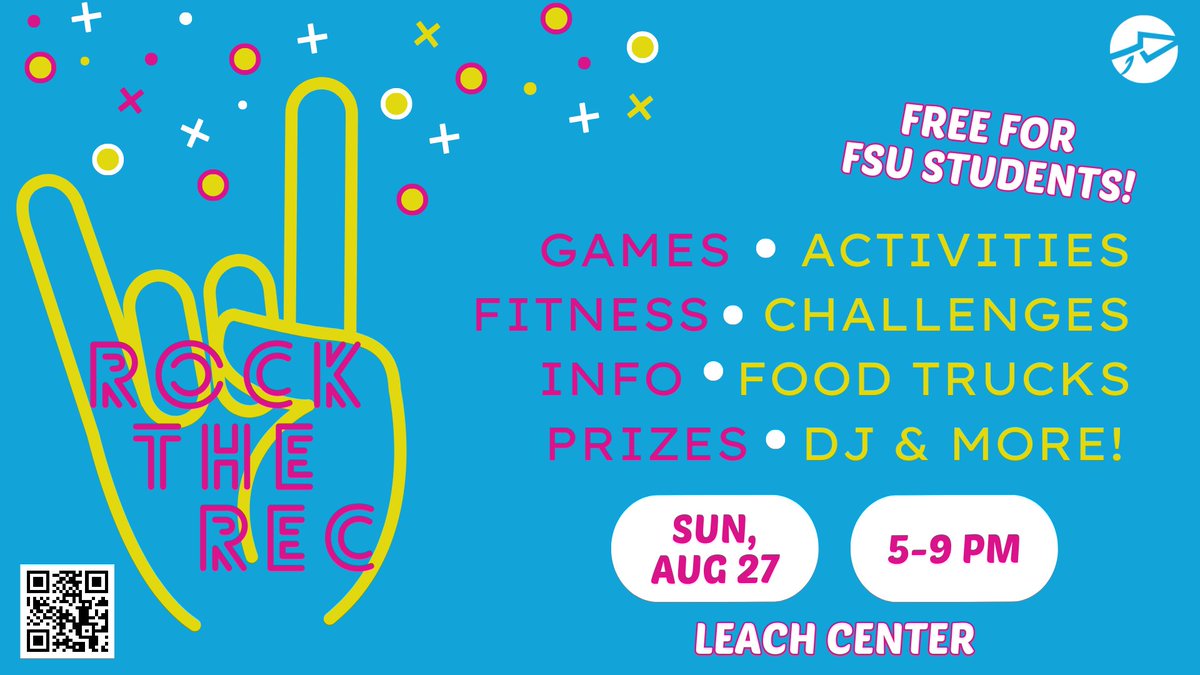 Are you ready to Rock the Rec? Join us on Sunday, August 27 for a jam-packed evening of games, competition, music, food, and more!