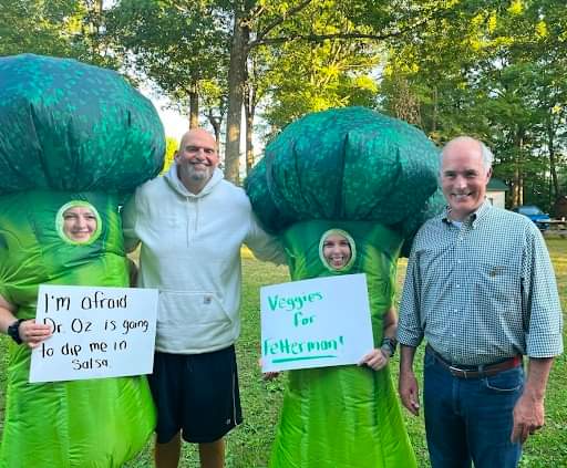 Happy Birthday John Fetterman! Thank you for saving us all from Dr. Oz. <a href="/JohnFetterman/">John Fetterman</a> <a href="/Bob_Casey/">Bob Casey Jr.</a> <a href="/pa_indivisible/">Pennsylvania Indivisible</a> @BlueDotPA2022 <a href="/grocerieswegner/">Wegner’s Groceries</a> <a href="/werise_wcpa/">WeRise</a>