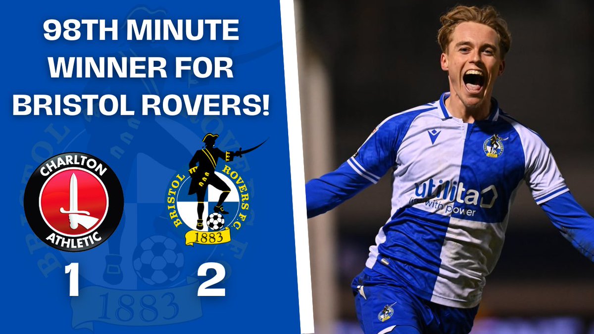 LUKE MCCORMICK LAST MINUTE WINNER!

How about that for our first victory of the season Gasheads!

Bristol Rovers 2-1 Charlton Atheltic!

Hear our immediate reaction here⬇️
youtube.com/watch?v=DzGogi…