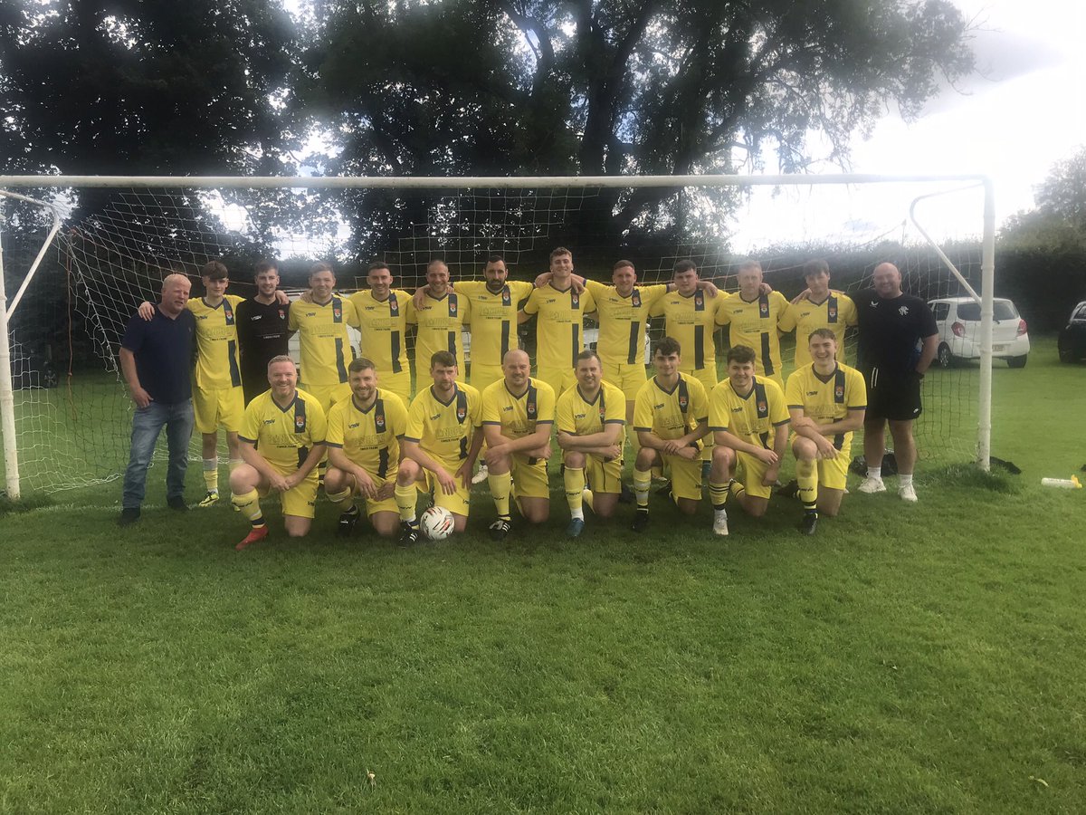 My wee village team, Deanston FC, added the league title tonight to the Telfer Cup we won on Sunday, brilliant stuff from all the players and coaches 🏆 🏆 @ForthEndrickFA