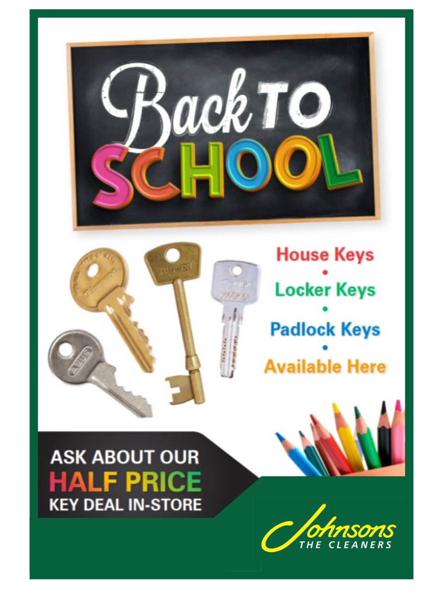 Did you know we cut keys as well print photos make photo gifts, carry out repairs and alterations to clothes and offer a full dry cleaning and laundry service all under one roof !