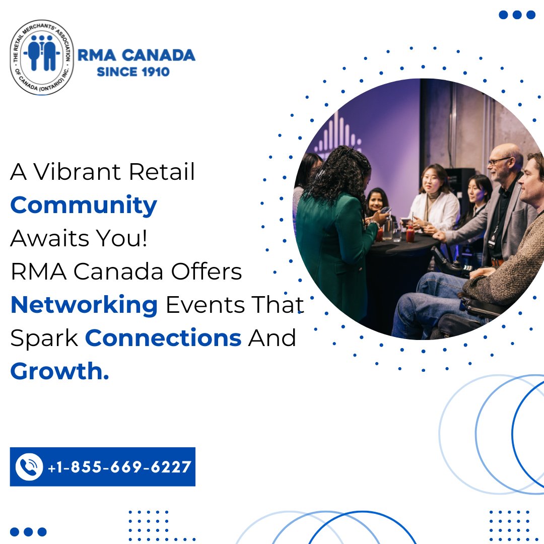 RMACanada's tweet photo. Grow your network, grow your business. Join RMA Canada's vibrant retail community today.

Contact Us: 1-855-669-6227 | https://t.co/6MmvnUTKqO | info@rmacanada.com

#RMACanada #RetailMerchantsCanada #ShopLocalCanada #SupportCanadianRetail #RetailAssociation #RetailIndustryCanada https://t.co/HBLYpimcIm